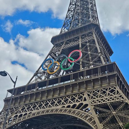 Studio Champs Elysees Tour Eiffel Paris Eksteriør bilde