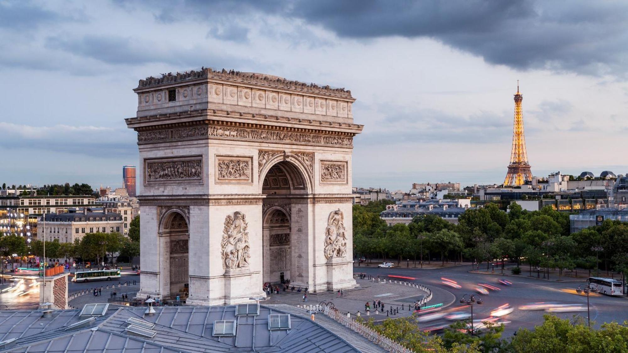 Studio Champs Elysees Tour Eiffel Paris Eksteriør bilde